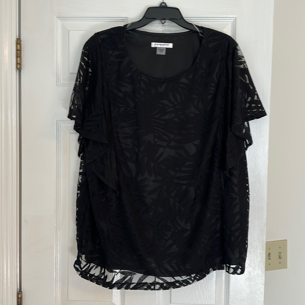 Women’s Blouse Allison Daley Plus size 3X. Never worn tag attached